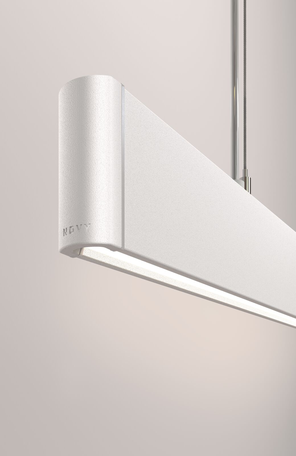 710201-p3 Eclairage Novy Pendant 125 Mineral White 